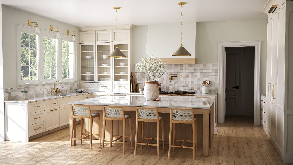 Modern kitchen with island